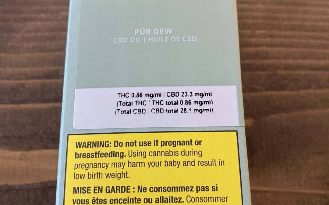CBD OIL (PURE DEW BLISSCO)