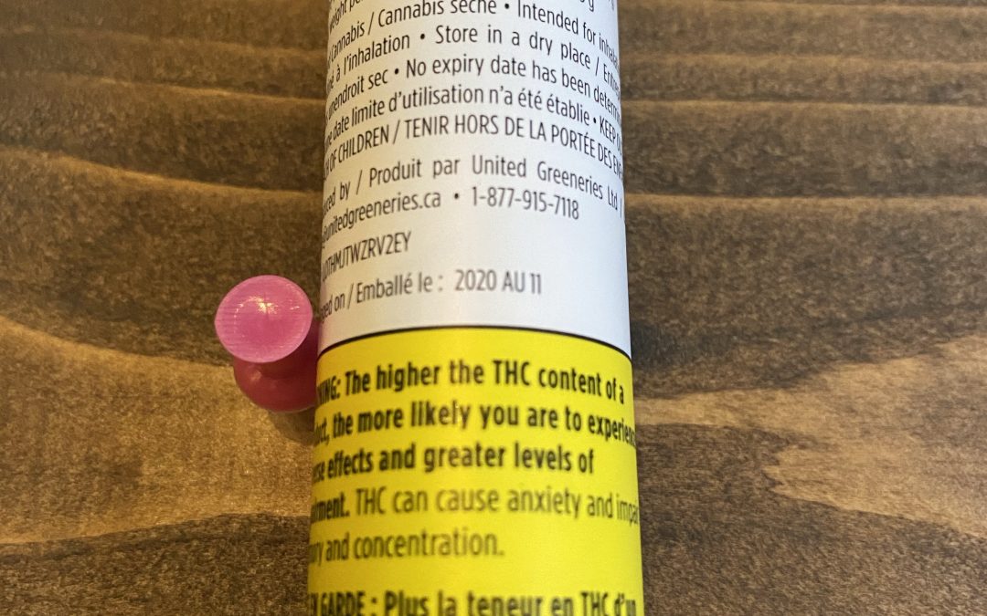 PREROLL 8 Ball Kush (Indica) 18 Twelve 2 pack